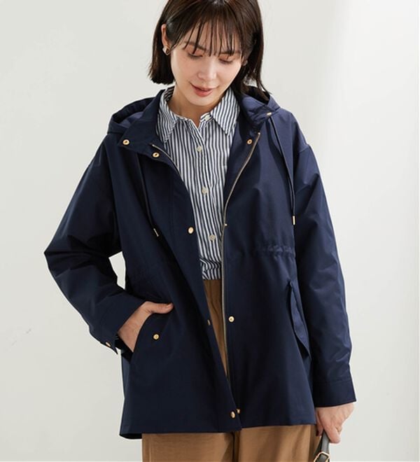 BELLUNA（ベルーナ）の「防風＆はっ水加工ミドル丈パーカー（その他ジャケット）」｜詳細画像