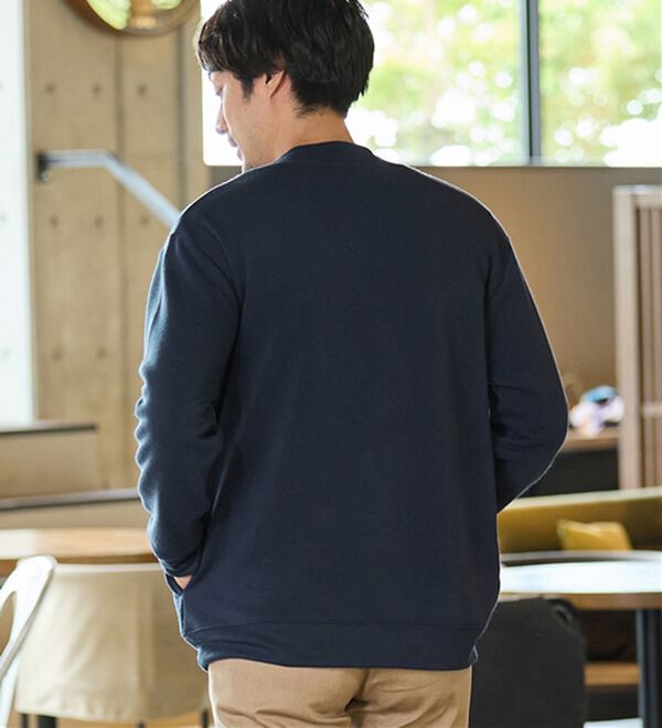 REMEN'S（リメンズ）の「【裏起毛】スタンドネックトレーナー（メンズトレーナー）」｜詳細画像