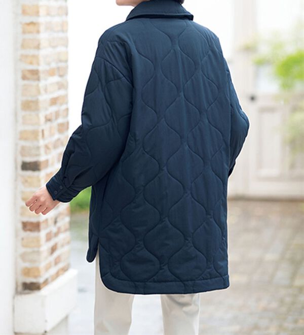 ルフラン（ルフラン）の「ゆったりが可愛いキルトジャケット（その他ジャケット）」｜詳細画像