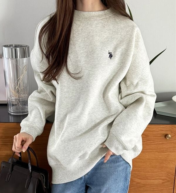 GeeRA（ジーラ）の「【U.S. POLO ASSN.】表ピーチ裏起毛スウェット（トレーナー・スウェット）」｜詳細画像