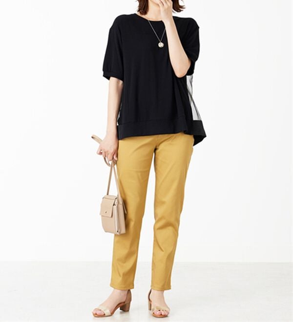 BELLUNA（ベルーナ）の「【Ｌａｇｒｉｌｕａ】後ろチュール切替プルオーバー（カットソー）」｜詳細画像