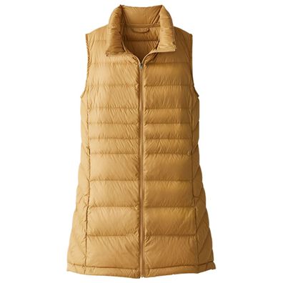 BELLUNA（ベルーナ）の「洗える！軽量ダウンロングベスト（ポーチ付）（ベスト）」