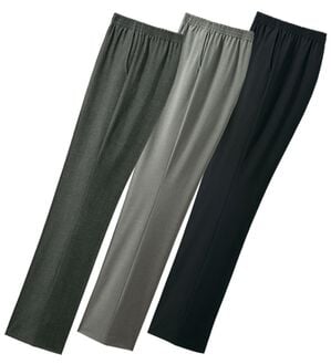 ルフラン（ルフラン）の「【３本組】快適！夏美脚パンツ　さらラク美彩人（みさと）（フルレングスパンツ）」｜3本組