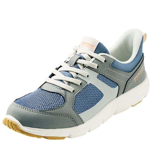 BELLUNA（ベルーナ）の「＜ダンロップリファインド＞さっと履けるスニーカー（スニーカー）」｜ブルー系