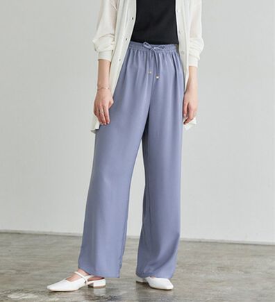 Pierrot（ピエロ）の「【接触冷感・吸水速乾】夏に快適！ウォッシャブルイージーパンツ（その他パンツ）」