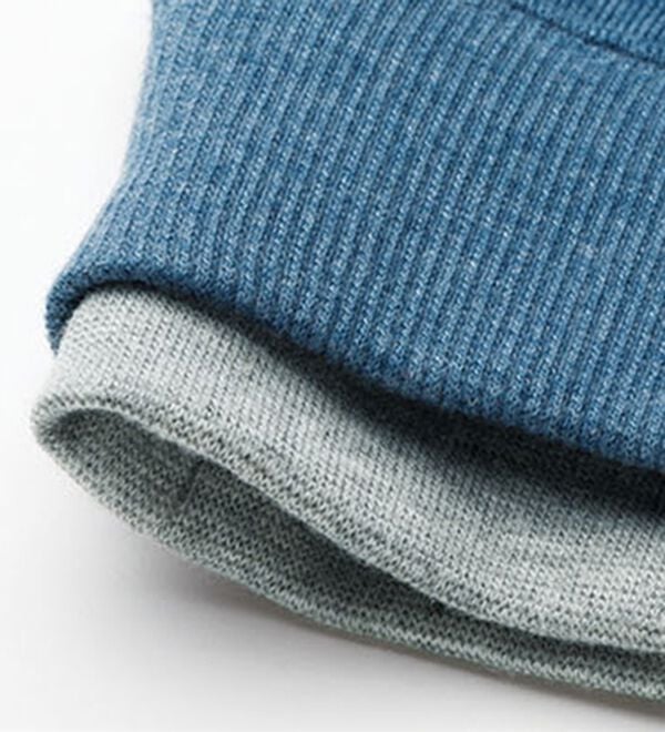 「＜ポロ・ビーシーエス＞裏毛レイヤードトレーナー（メンズトレーナー）」｜詳細画像