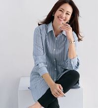 BELLUNA（ベルーナ）の「＜ＳＯＬＯＴＥＸ（Ｒ）＞ストレッチビッグシャツ（シャツ）」