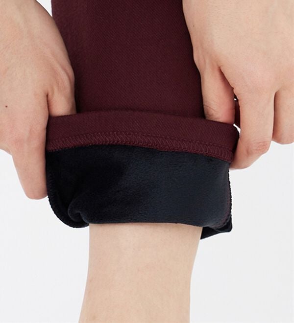 BELLUNA（ベルーナ）の「裏ベロアストレッチ素材レギンスパンツ（フルレングスパンツ）」｜詳細画像