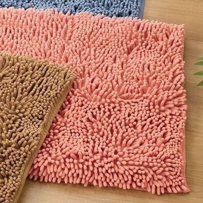 「マイクロファイバー吸水速乾　大判バスマット（バスマット）」