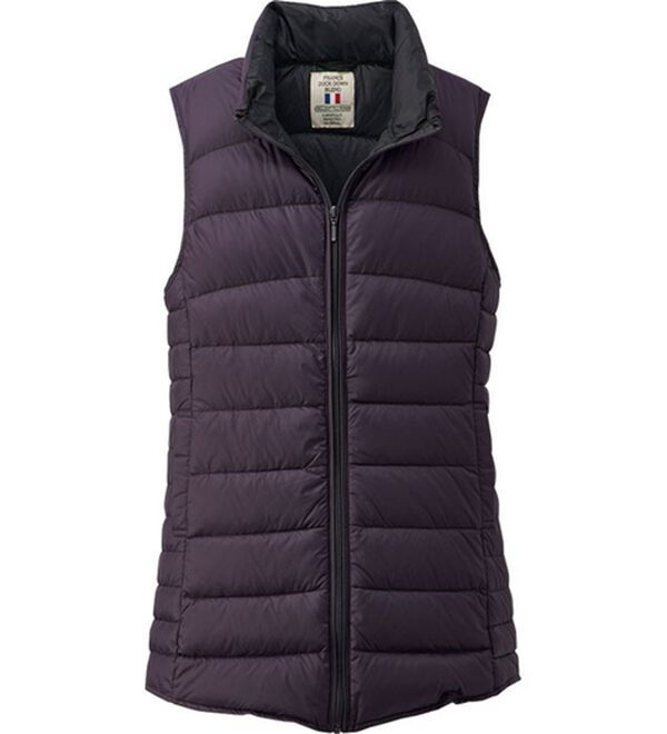 BELLUNA（ベルーナ）の「フレンチダウン使いロング丈ベスト（ベスト）」｜ワイン