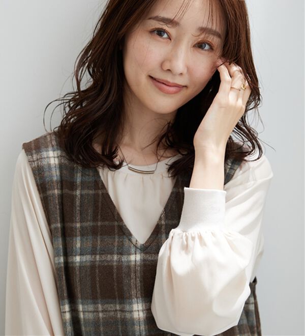 BELLUNA（ベルーナ）の「ポケット付！ふんわり起毛素材ジャンパースカート（ジャンパースカート）」｜詳細画像