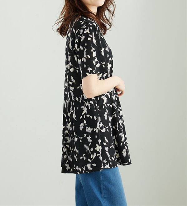 BELLUNA（ベルーナ）の「冷感フレアーシルエットチュニック（チュニック）」｜詳細画像