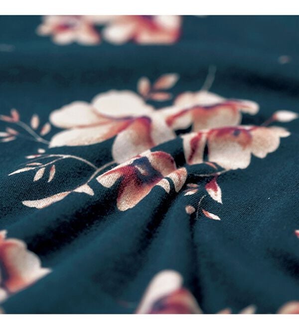 BELLUNA（ベルーナ）の「超長綿１００％彩りプリントチュニック（カットソー）」｜詳細画像