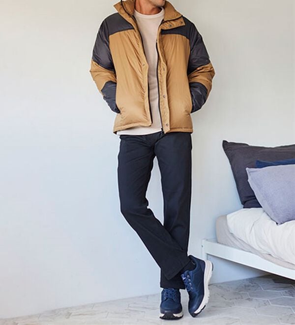 「洗えて暖か切替デザインカスタムジャケット（メンズジャケット）」｜詳細画像