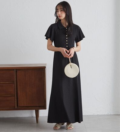 RANAN（ラナン）の「フレアスリーブマーメードポロワンピ（その他ワンピース）」