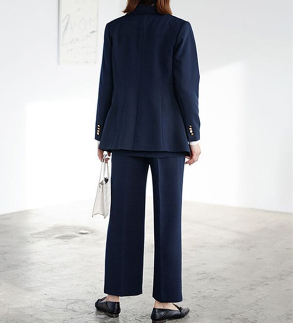 GeeRA（ジーラ）の「【入卒式/セレモニー】着回しベスト＆ジャケットセットスーツ（パンツスーツ）」｜詳細画像