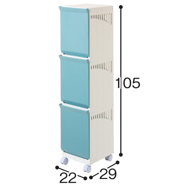 「場所を取らないランドリーバスケット（ランドリーラック・収納）」｜詳細画像