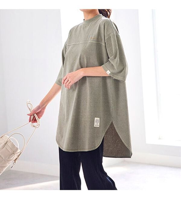 BELLUNA（ベルーナ）の「ビンテージ風コットン１００％刺しゅう入りチュニック（チュニック）」｜詳細画像