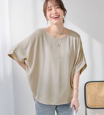 Viola e Viola（ヴィオラ エ ヴィオラ）の「華奢見えドルマンスリーブブラウス（ブラウス）」