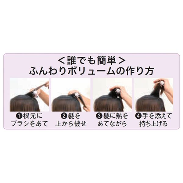 「ロールブラシヘアアイロンイージーカールプロ（その他美容・健康機器）」｜詳細画像