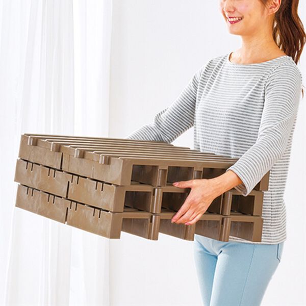 「湿気対策！軽量樹脂すのこベッド（ベッド）」｜詳細画像