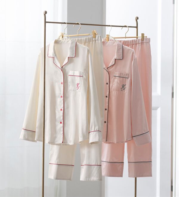 裏起毛サテンパジャマ - ベルーナ【公式】