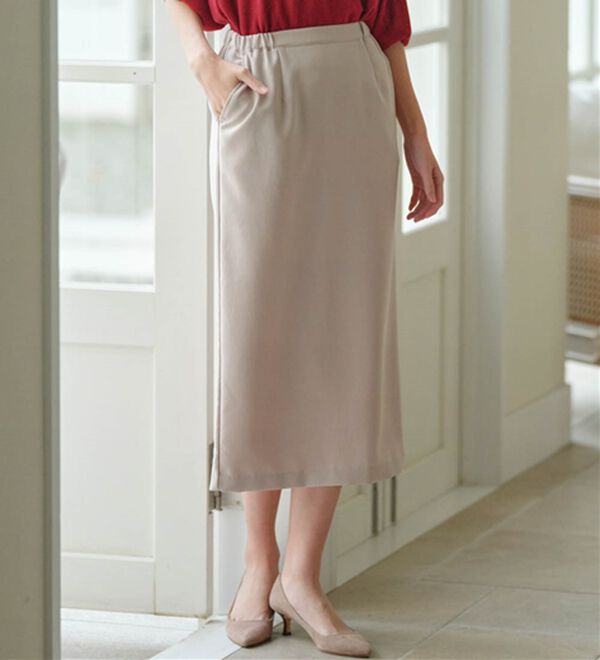 RANAN（ラナン）の「美ラインタイトスカート（ロングスカート）」｜詳細画像