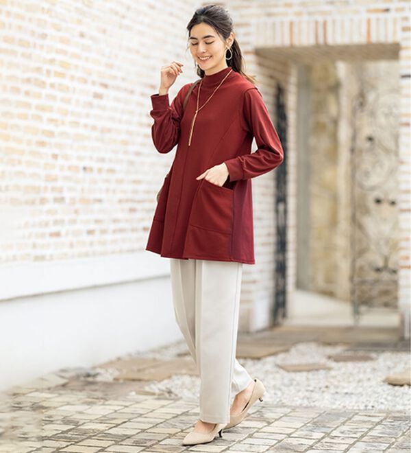 3色組】パッと着て完成♪着映えチュニック - ベルーナ【公式】