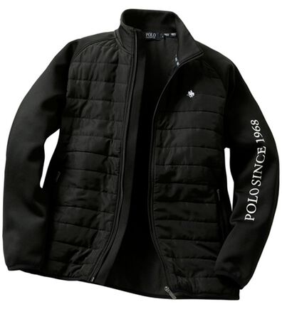 「＜ポロ・ビーシーエス＞キルト切替アクティブジャケット（メンズジャケット）」