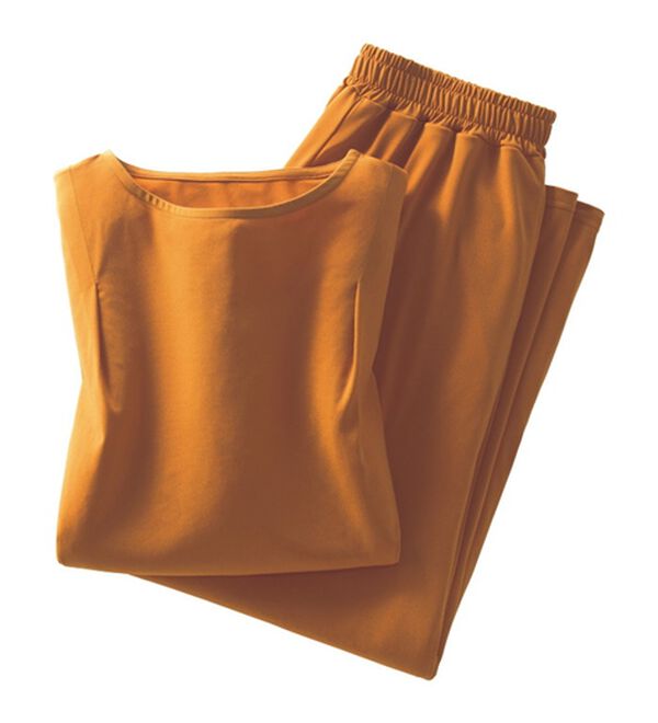 LAVIENNE（ラヴィエンヌ）の「ポーチに入れて洗える♪上品トラベルセットアップ（パジャマ・ルームウェア）」｜詳細画像