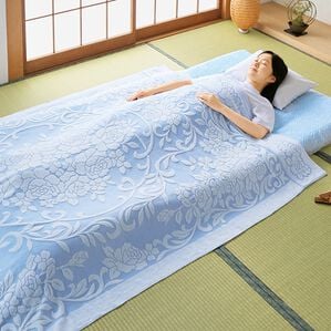 「今治産ワイド＆ロング厚手タオルケット（肌掛布団・タオルケット）」｜1