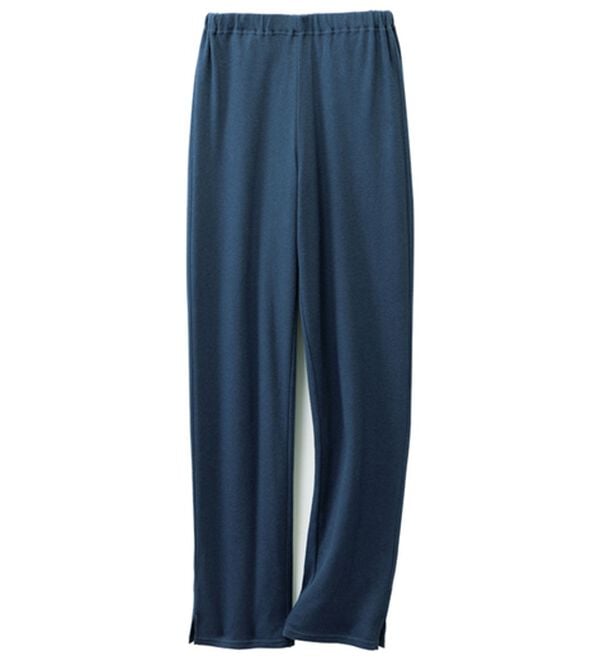 LAVIENNE（ラヴィエンヌ）の「綿１００％着回し自在パンツ（クロップドパンツ）」｜ネイビー