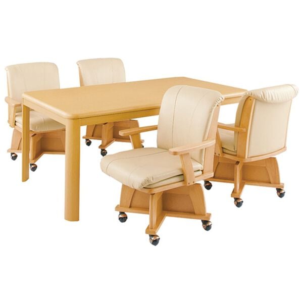 「極あったかダイニングこたつ布団フルセット（こたつテーブル）」｜詳細画像