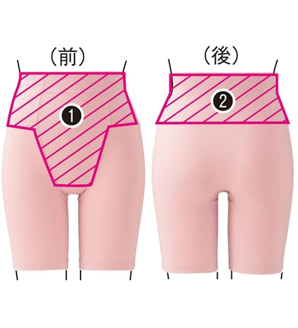 LAVIENNE（ラヴィエンヌ）の「【１０枚組】新・お腹も骨盤もすっきり引き締めショーツ（ショーツ）」｜詳細画像
