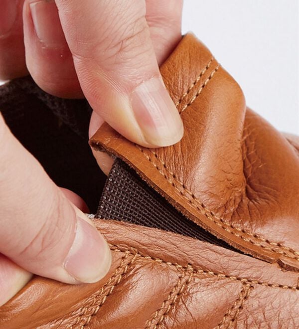 「ソフト牛革　日本製快適ウォーキング（メンズスニーカー）」｜詳細画像