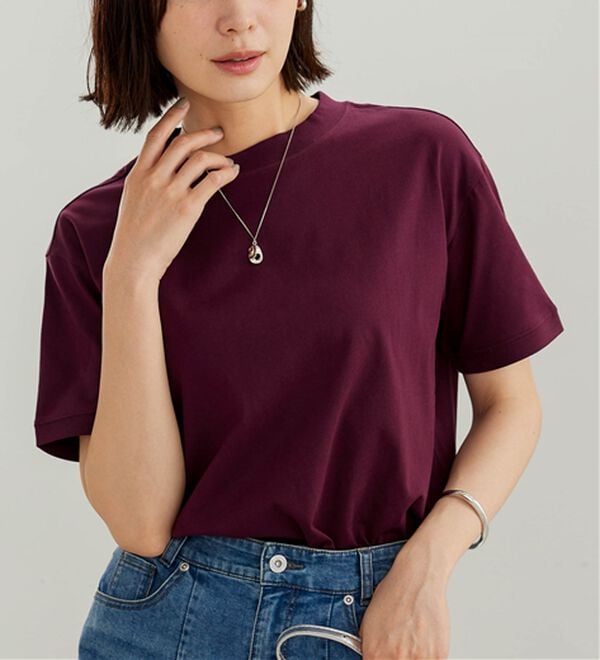 BELLUNA（ベルーナ）の「綿１００％大人顔サマ見えＴシャツ（Tシャツ）」｜詳細画像