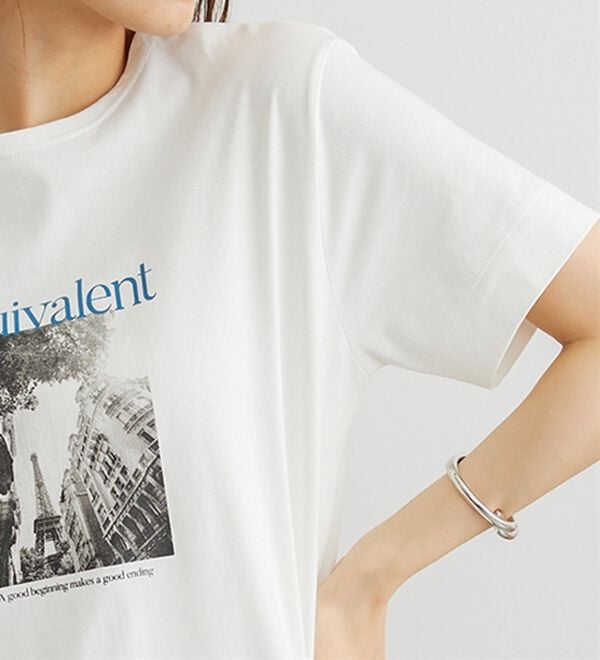 BELLUNA（ベルーナ）の「ヒンヤリ！綿１００％大人フォトプリントＴシャツ（Tシャツ）」｜詳細画像