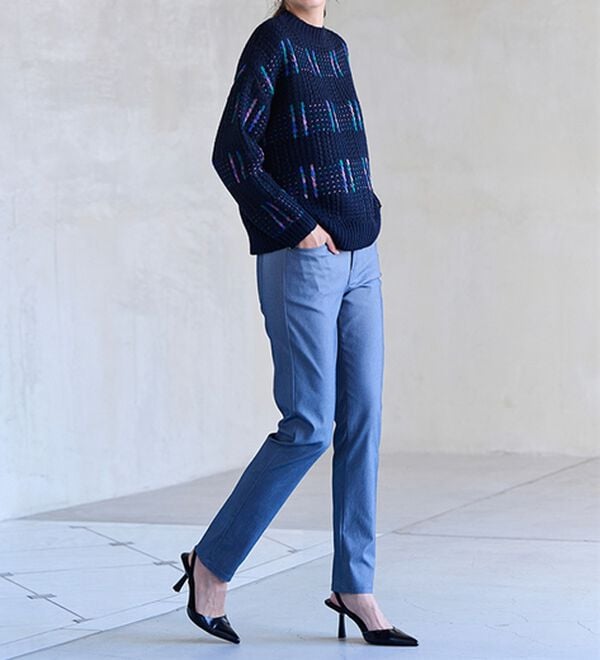 RANAN（ラナン）の「カラフルニットプルオーバー（ニット・セーター）」｜詳細画像