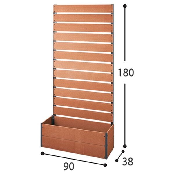 「Ｎｅｗスタイリッシュプランターフェンス（エクステリア・屋外器具）」｜詳細画像
