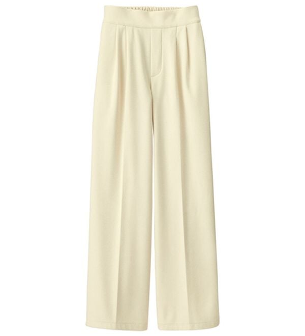 RANAN（ラナン）の「キレイ見え！防風ワイドパンツ（フルレングスパンツ）」｜詳細画像