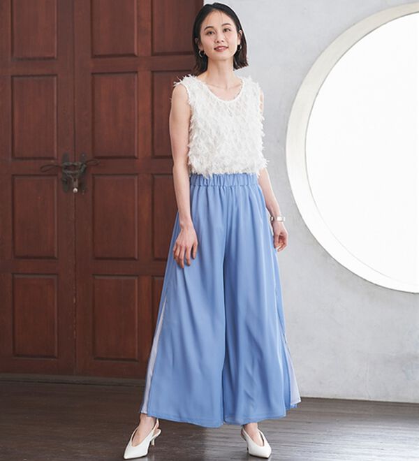 RANAN（ラナン）の「カットジャカードブラウス（ブラウス）」｜詳細画像