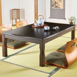 「重厚感のある家具調こたつ（こたつテーブル）」｜詳細画像