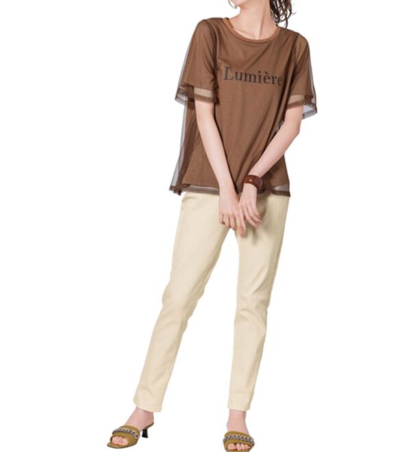 RANAN（ラナン）の「きれい見えストレッチスキニーデニム（スリム・スキニーパンツ）」｜詳細画像