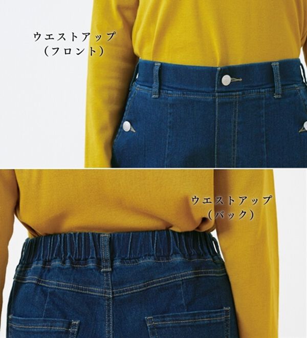 BELLUNA（ベルーナ）の「バルーンシルエットデニムパンツ（ワイドパンツ・ガウチョ）」｜詳細画像