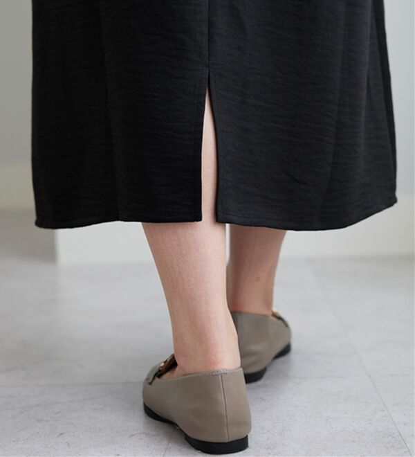 BELLUNA（ベルーナ）の「体型カバー！ペプラムジャンパースカート（ジャンパースカート）」｜詳細画像