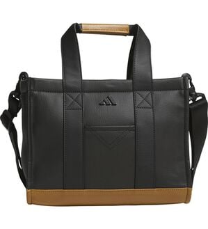 「合成皮革ラウンドトートバッグ（メンズスポーツ用品）」｜ブラック