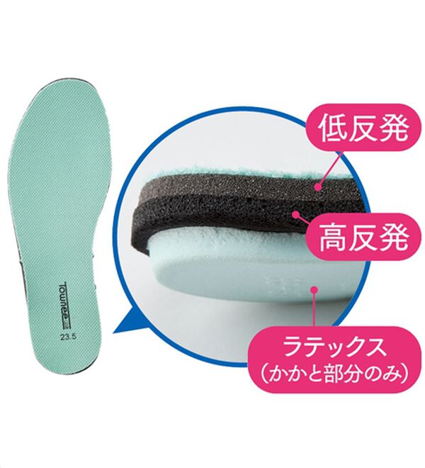 ルフラン（ルフラン）の「タウニークラブ　サッと履けるストレッチ切替スニーカー（スニーカー）」｜詳細画像