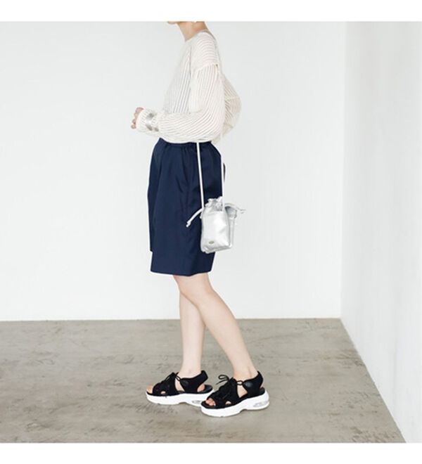 GeeRA（ジーラ）の「ハイウエストハーフパンツ（その他パンツ）」｜詳細画像