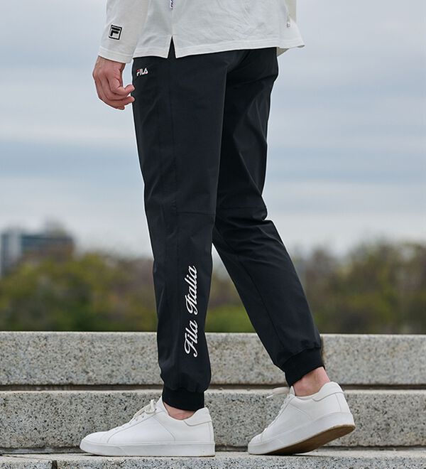 「【２本組】＜フィラ＞ストレッチジョガーパンツ（メンズフルレングスパンツ）」｜詳細画像