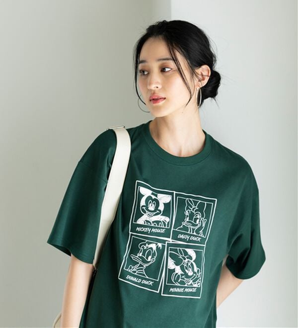 「＜Ｄｉｓｎｅｙ＞綿混素材ゆるっとＴシャツ（カットソー）」｜詳細画像